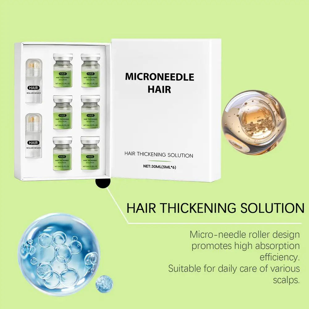 Hair Roller Serum Gentle nourishes the scalp Strong Hair Root Anti Hair Loss Hair Care Set  Daily Care Scalp Serum
