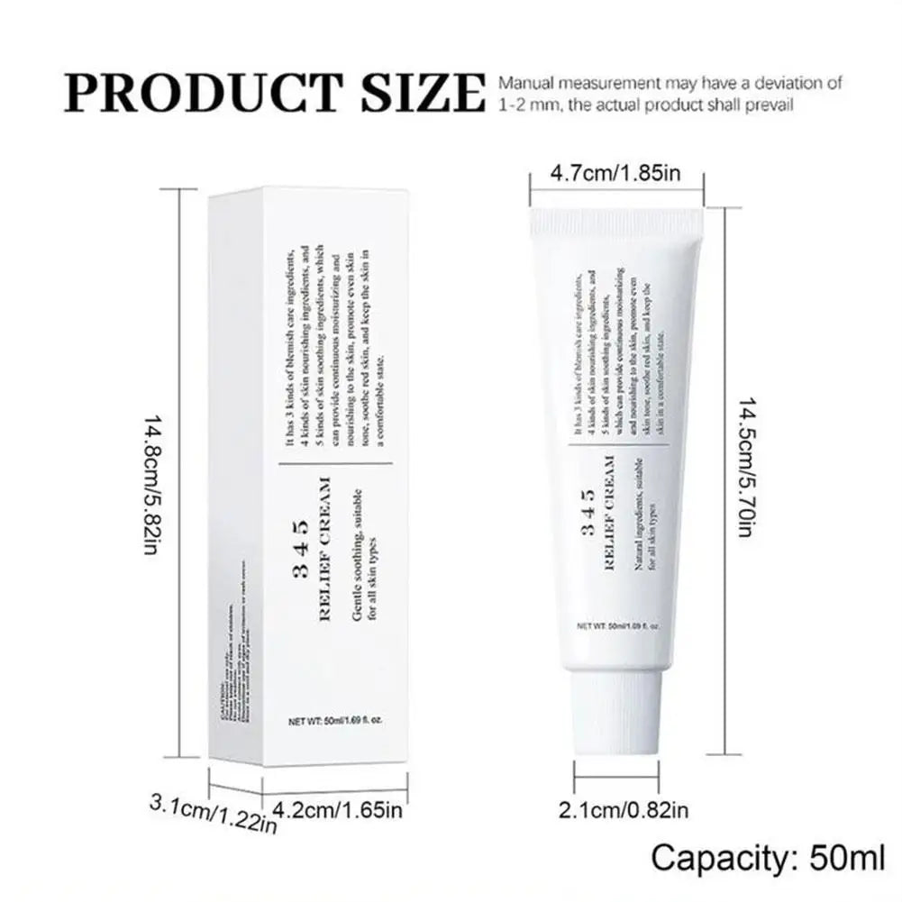 Relief Cream Antioxidant Cream Gently Soothing Face Skin Repair Serum Improving Moisturizing Hydrating Cream Hydrating Skin Care