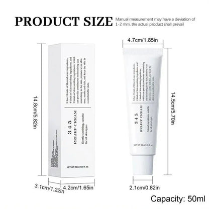 Relief Cream Antioxidant Cream Gently Soothing Face Skin Repair Serum Improving Moisturizing Hydrating Cream Hydrating Skin Care