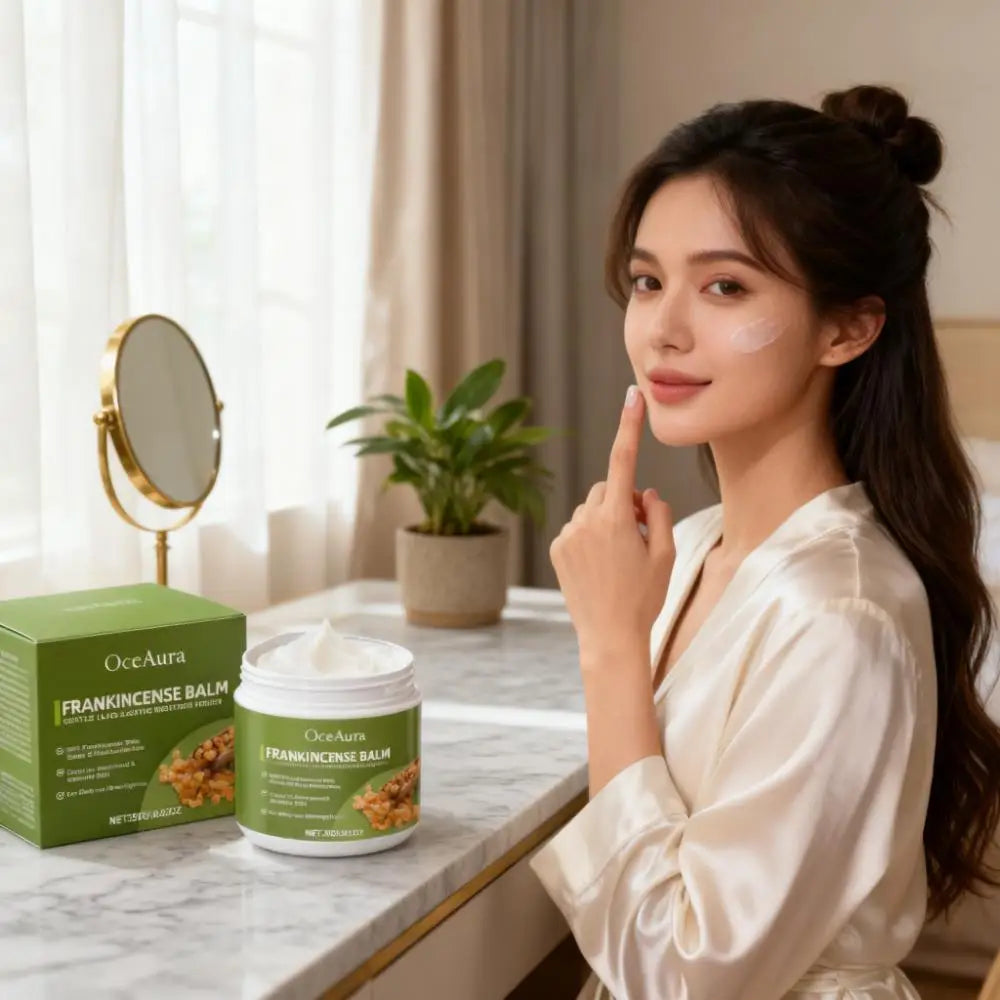 Face Rejuvenation Cream Relieve Dry Rough Dullness Remove Fine Lines Lift Facial Moisturizer Frankincense Skin Lightening Cream