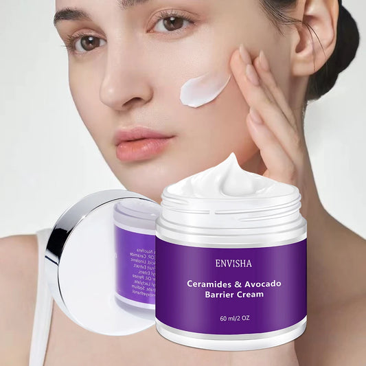 Beauty Health Facial Cream Ceramides Avocado Barrier Skin Care Anti-Wrinkle Aging Moisturizing Shrink Pores Whitening Firming